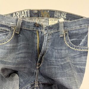 Ariat Men's Denim Low Rise Jeans